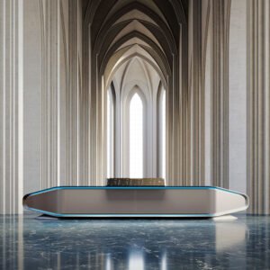 Customizable Modern Office Reception Front Desk U Shape Reception Counter
