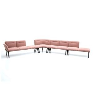 ML-H-248 Public School Library Business Square Modular Combination Waiting Lounge Sofa