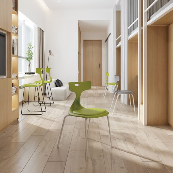 Modern Stackable Office Training Conference Meeting Chair - 图片 2