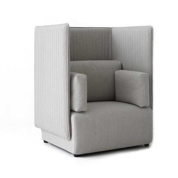 Office Meeting High Back Fabric Private Space Waiting Reception Room Sectional Office Booth Sofa - 图片 3
