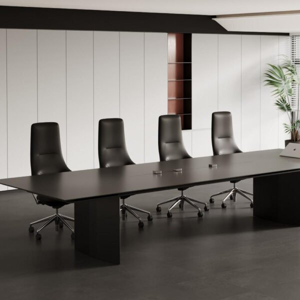 Conference Room Tables and Chairs 6 8 Person Wooden Long Conference Table