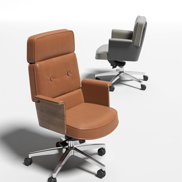Antique Design Meeting Chair Sleek Vintage Styled Office Business Chair