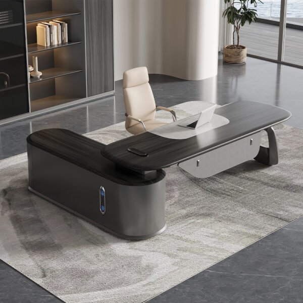 Modern L Boss Manager CEO Executive Desk - 图片 2