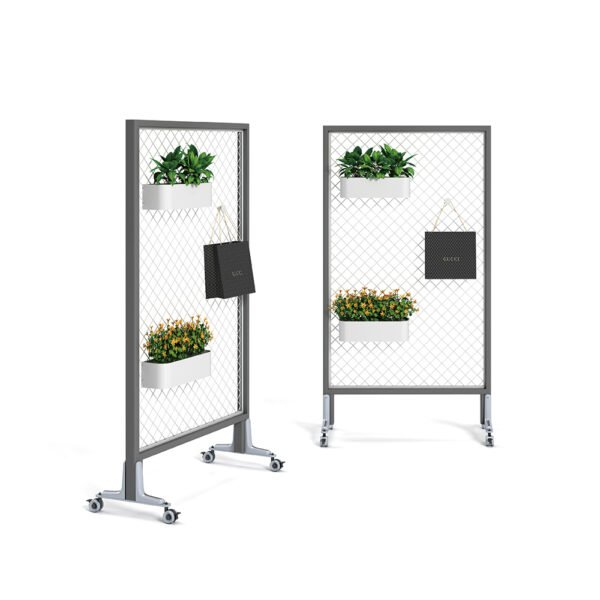 Magnetic Office Whiteboard Mobile Plant Rack Partition Electronic Hanger Home Office - 图片 6