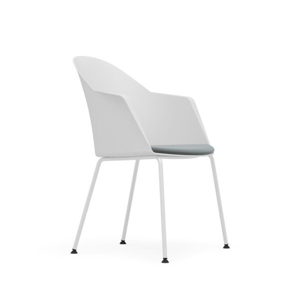 Lounge Arm Chair Modern Living Room Fabric Leisure Office Creative Chair - 图片 3
