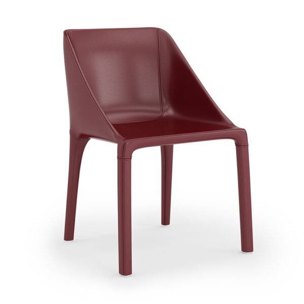 Leather Armless Plastic Office Chair Visitor Training Staff Used Conference Room Guest Chair - 图片 2