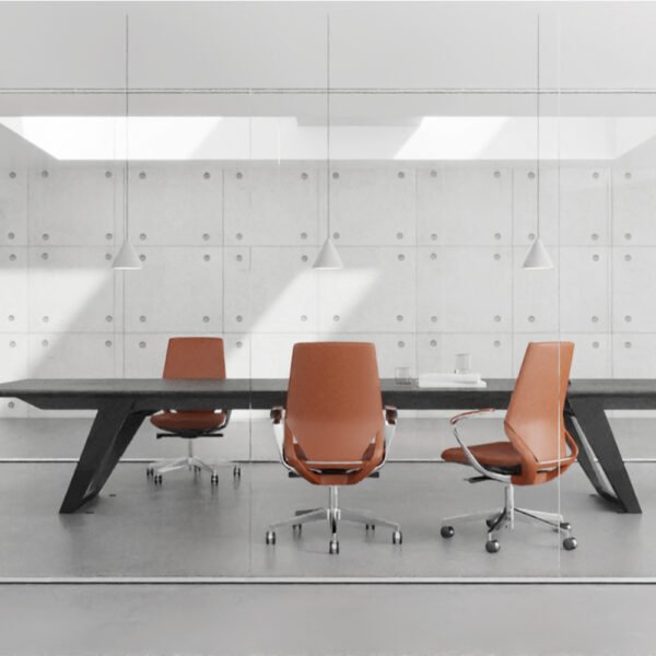 Commercial Conference Chair Leather Office Chair Executive Boss Chair - 图片 3