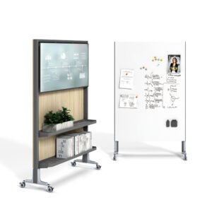 Magnetic Office Whiteboard Mobile Plant Rack Partition Electronic Hanger Home Office