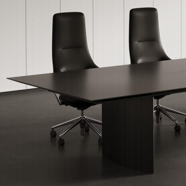 Conference Room Tables and Chairs 6 8 Person Wooden Long Conference Table - 图片 2