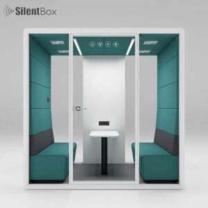 High Quality Office Home Silence Booth Privacy Prefab Booth Aluminum Meeting Pods
