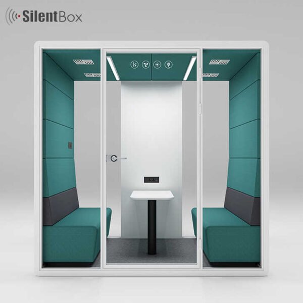 High Quality Office Home Silence Booth Privacy Prefab Booth Aluminum Meeting Pods
