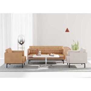 Italian Style Modern Luxury 1 2 3 4 Seater Sofa Waiting Living Room Group Sofa Set Furniture for Home Hotel