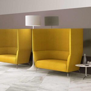 Modern High Back Office Acoustic Sofa Set Lounge Chair