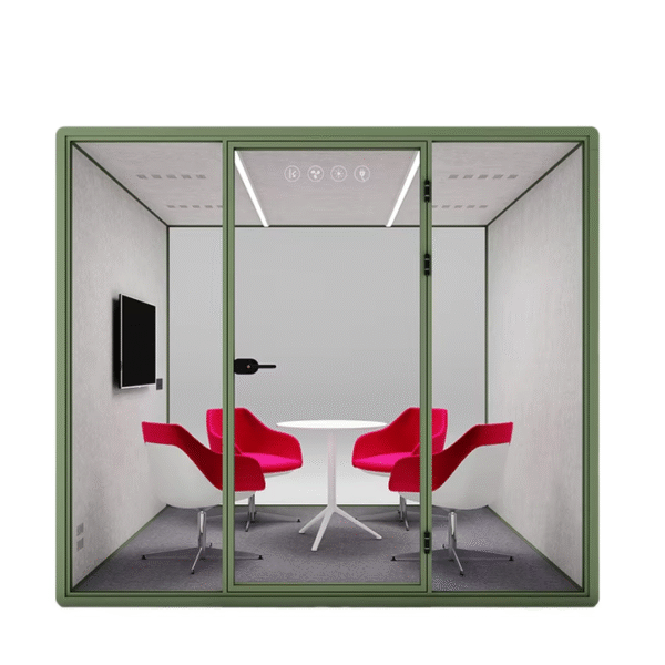 Small Single Person Phone Booth Private Work Pod - 图片 5