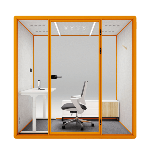 Customized 35 Db Mini Soundproof Office Pod Phone Booth - 图片 2