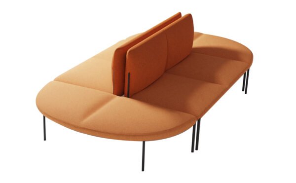Office Lobby Modular Waiting Area Sectional Sofa - 图片 2