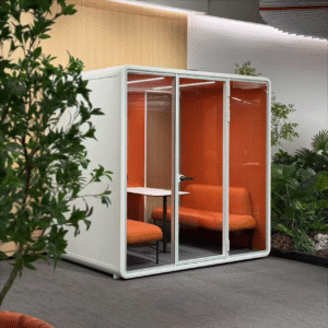 Customized 35 Db Mini Soundproof Office Pod Phone Booth
