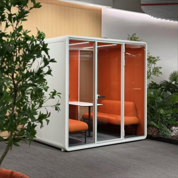 Customized 35 Db Mini Soundproof Office Pod Phone Booth