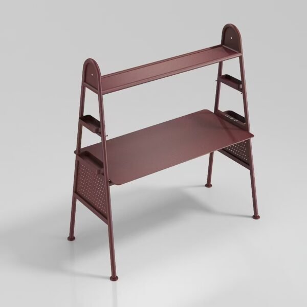 Minimalist Style Office High Legs Bar Table Rectangle Office Desk Workstation High bar Table and High Stool Chair - 图片 2