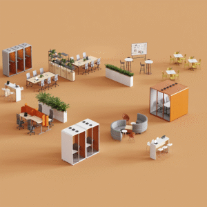 Sound Insulate Meeting Office Pods