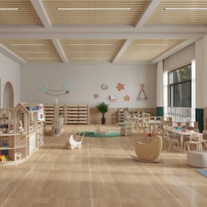 Factory Direct OEM ODM Kindergarten Classroom Trapezoid U Shape Desk Tables