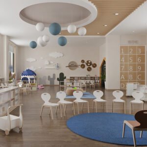 Play House Kindergarten Early Education Center Home Children's Roleplaying Furniture