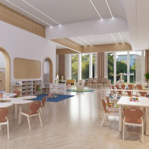Professional Customizable Preschool Daycare Kindergarten Classroom Solution